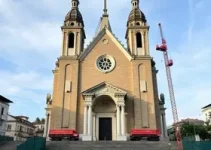 retomada das obras no Largo do Santuário de Nossa Senhora da Penha